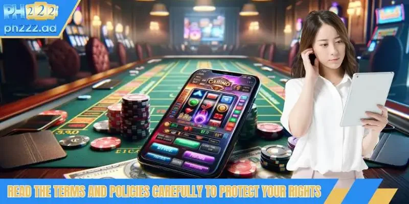 Read the terms and policies carefully to protect your rights